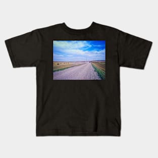 Canadian Prairies near Pincher Creek, Alberta, Canada Kids T-Shirt